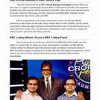 kbc official website lottery